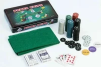 Набор для покера Holdem Light на 300 фишек с номиналом