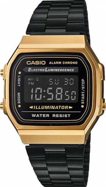 наручные часы casio a-168wegb-1b 