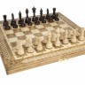 Шахматы + Шашки + Нарды 3 в 1 "Амбассадор 2", 40 см, ясень, Partida 