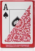 Карты &quot;1546 Elite Plastic Poker Size Jumbo Index red Single deck&quot;