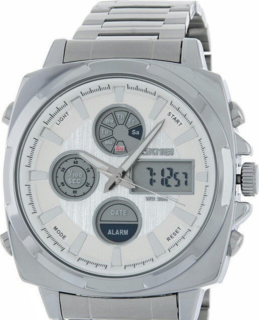 Наручные часы skmei 1673si silver 
