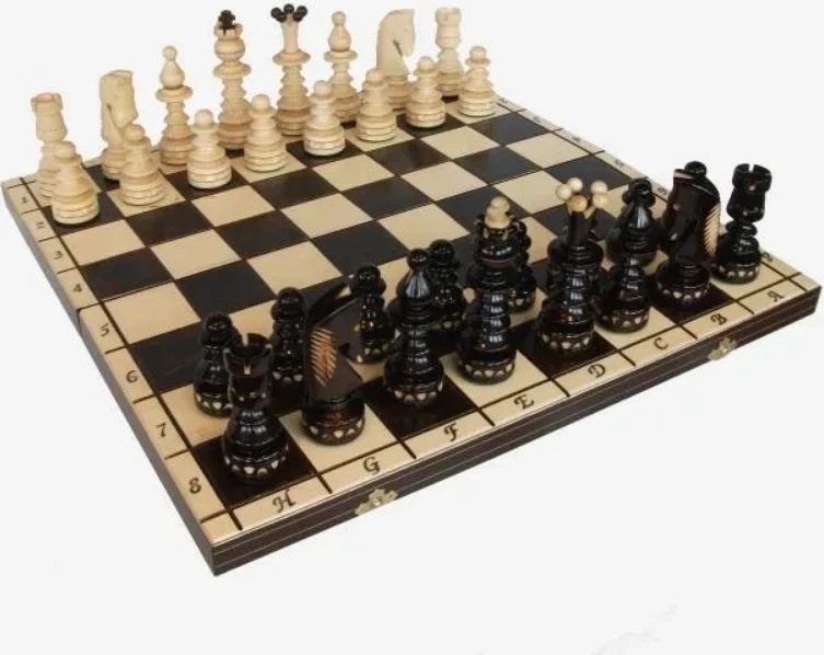 Шахматы "Рождественские-2" 48 см, Madon (деревянные, Польша) 