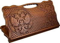 Нарды резные &quot;Герб РФ&quot;, Haleyan