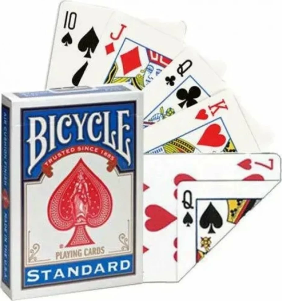 Карты "Bicycle DouBle Face blue" / двойное лицо 