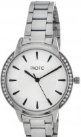 Наручные часы pacific x6167-6 корп-хром циф-бел/чер браслет