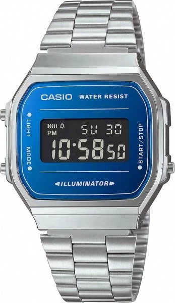 наручные часы casio a-168wem-2b 