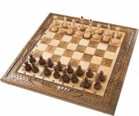 Шахматы + нарды резные 50, am453, Mirzoyan
