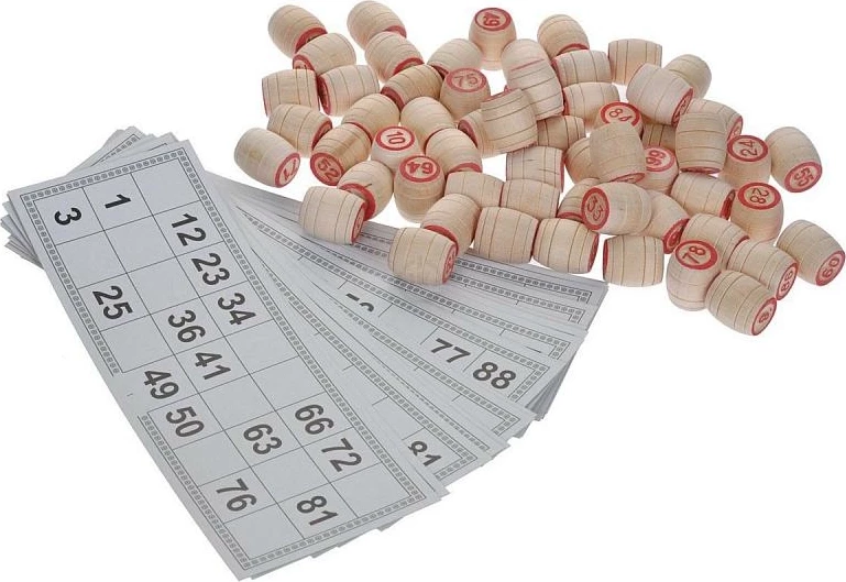 Русское Лото "Роспись" в картонном боксе 