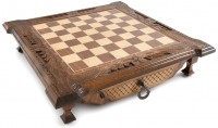 Шахматы резные в ларце с ящиками 40, Haleyan