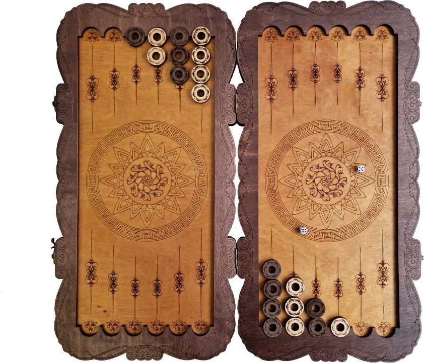 Нарды "Марс-1" большие (деревянные, 57 см, Россия), Partida 