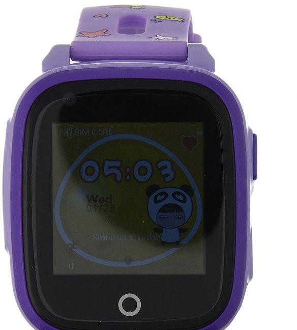 GPS Smart Kids Watch RW33 фиолет 