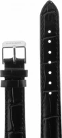 Ремешки maknamara 16 мм чер крокодил сер заст mp-16018