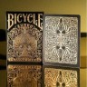 Карты "Bicycle Standard Index Aureo Black" 