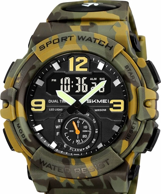 Наручные часы skmei 2341cmgn army green camo 