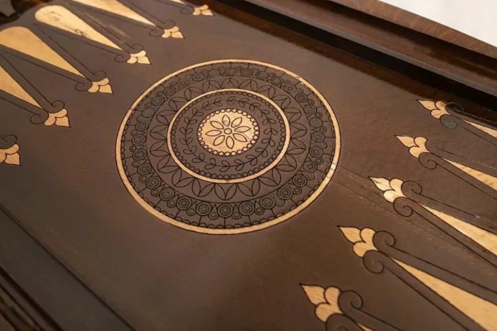 Нарды резные "Лев 2", Simonyan 