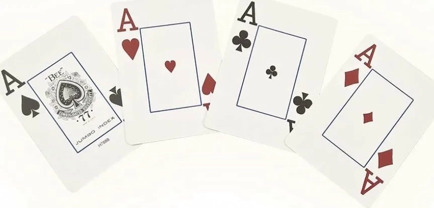 Карты "BEE JUMBO INDEX RED" 