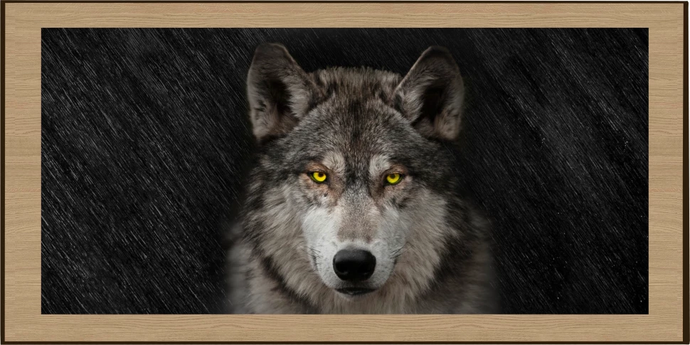 Нарды + Шашки Сирия Волк 2 большие (Россия, дерево, 60 см), Partida 