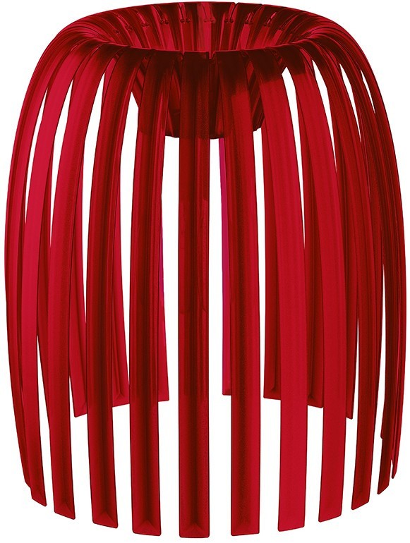 Плафон josephine, 31,3х35 см, красный 