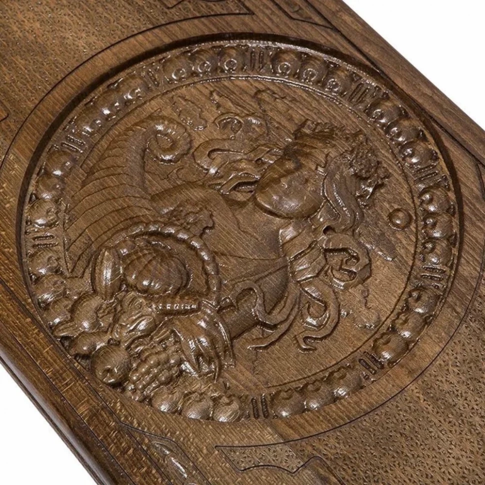 Нарды резные "Зодиак Дева", Ustyan 