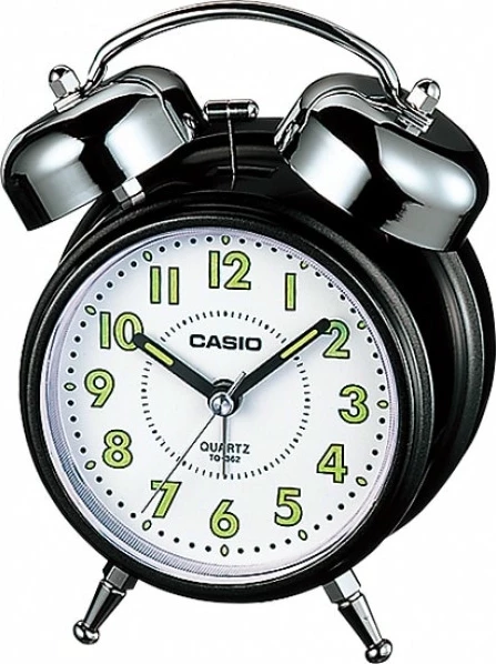 наручные часы casio tq-362-1b будильник 