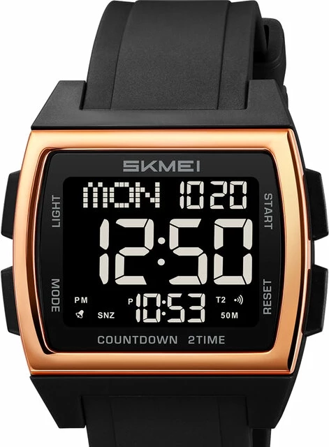 Наручные часы skmei 2453rgbk rose gold/black 