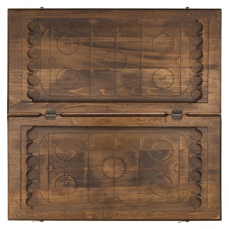 Нарды резные "Хоккей", Ustyan 