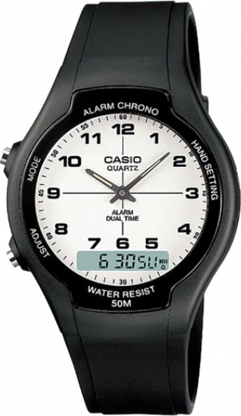наручные часы casio aw-90h-7b 