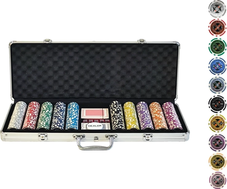 Набор для покера Ultimate 2.0 на 500 фишек. 