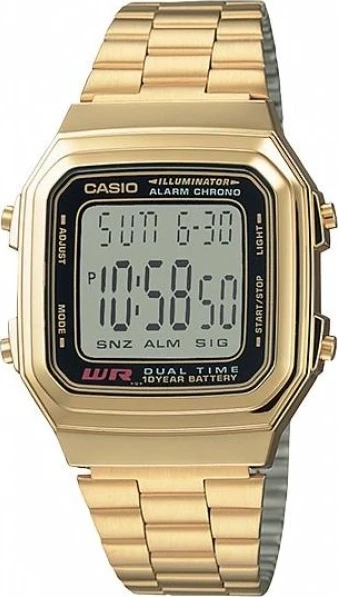 наручные часы casio a-178wga-1a 