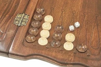 Нарды резные &quot;Георгий Победоносец&quot;, Haleyan