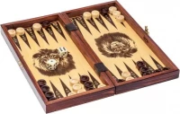 Шахматы + Шашки + Нарды &quot;Кинг 34&quot; Madon (деревянные, Польша)