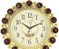 Настенные часы atlantis tld-6998e brown jewelry