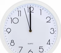 Настенные часы la minor 705 белые