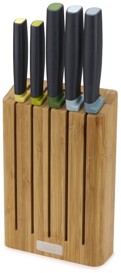 Набор ножей в подставке elevate™, бамбук, 5 шт. 
