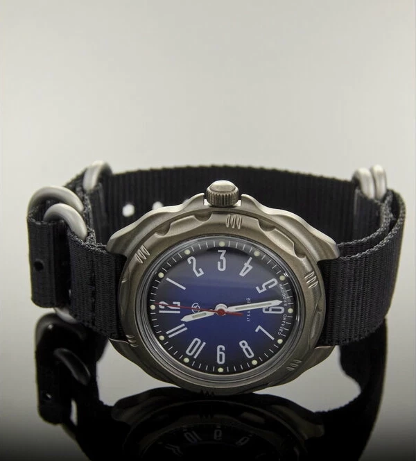 Наручные часы ВОСТОК 2409 (21619В) ремень 