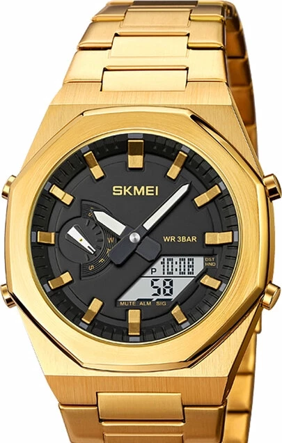 Наручные часы skmei 1816gdwt gold/white 