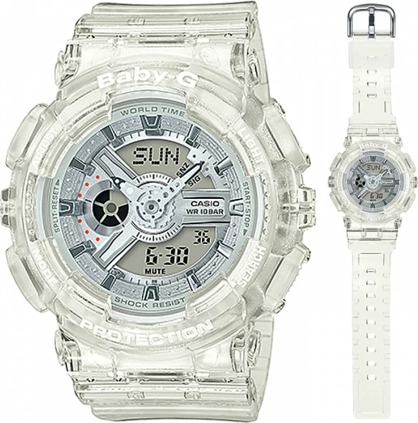 наручные часы casio ba-110cr-7a 