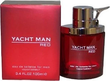 YACHT MAN RED туалетная вода (мужские) 100ml 