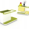 Органайзер для раковины caddy™, 13,5х11,5х21 см, бело-зеленый 