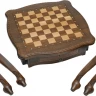 Стол ломберный шахматный 2, Haleyan 