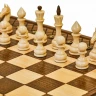 Шахматы + нарды резные "Эндшпиль 1" 60, Simonyan 