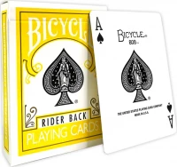 Карты &quot;Bicycle rider back standard poker plaing cards Yellow back&quot;