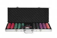 Набор для покера Luxury Ceramic на 500 фишек