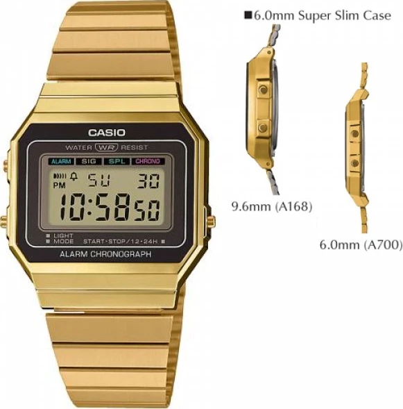 наручные часы casio a-700wg-9a 