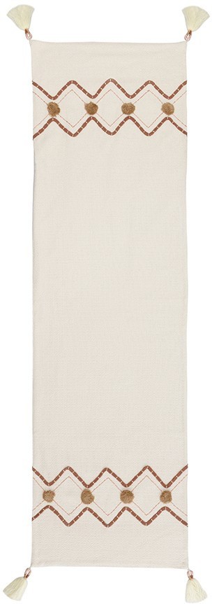 Дорожка на стол с вышивкой geometry из коллекции ethnic, 45х150 см 
