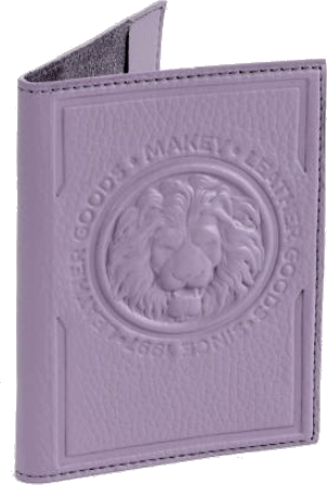 Обложка на паспорт «Royal». Цвет лаванда 