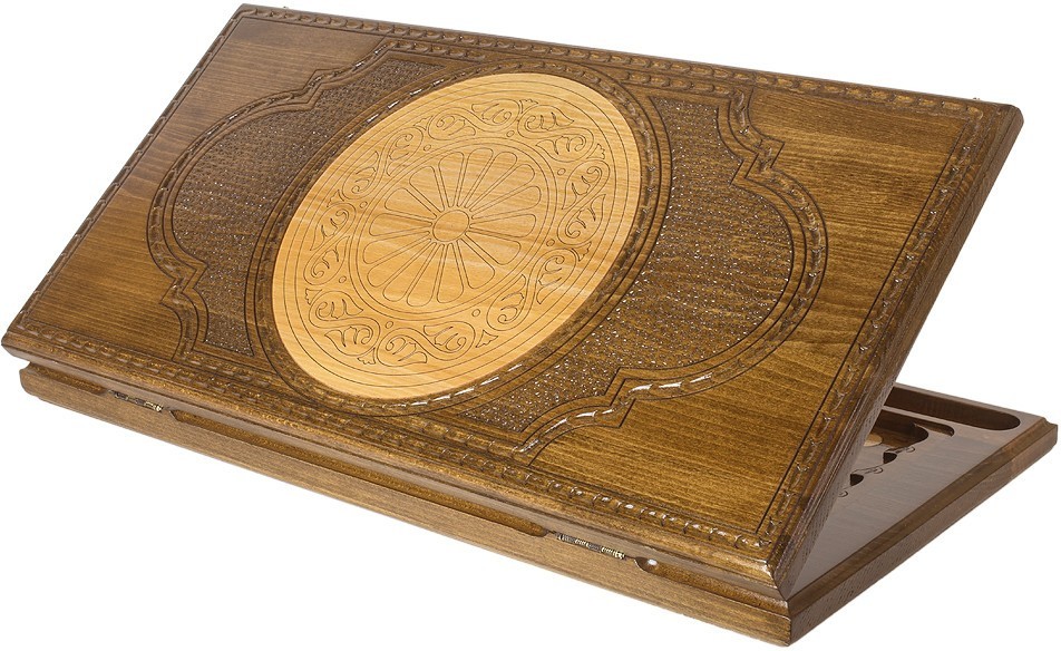 Нарды резные "Армянский узор 14" 60, Haleyan 