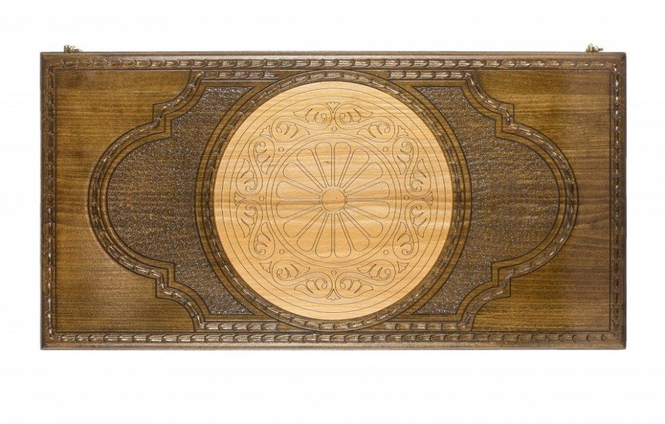 Нарды резные "Армянский узор 14" 60, Haleyan 