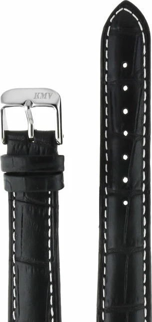 Ремешки "kmv" s-14, 18 р-р, чер с бел стр, l 