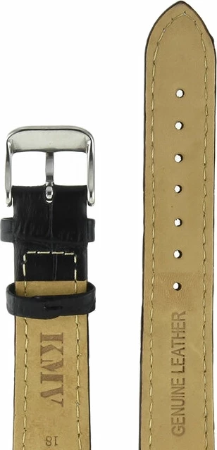 Ремешки "kmv" s-14, 18 р-р, чер с бел стр, l 